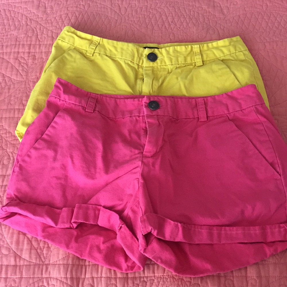 Two pair of Gap Chino Shorts